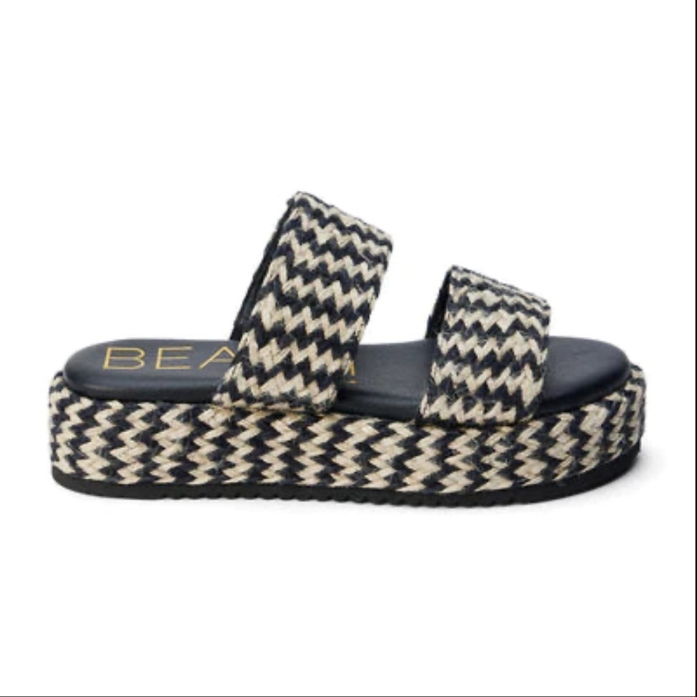 NEW IN BOX! Beach borderline sandal. Multiple sizes. Beach by Matisse